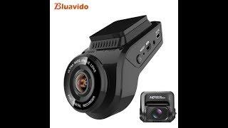 Bluavido 4K Dash Camera 2160P with 1080P Rear Cam Built in GPS tracker WDR Night Vision Novatek96663