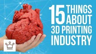 15 Things You Didn't Know About the 3D Printing Industry