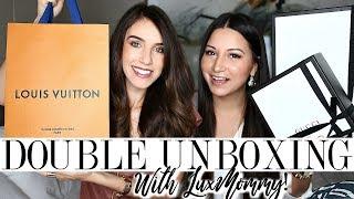 LOUIS VUITTON & GUCCI DOUBLE UNBOXING - With LuxMommy!