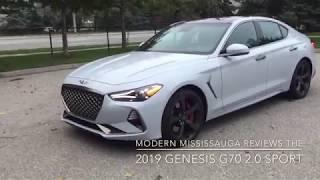 A manual rear-wheel-drive luxury car for $45,500? Yup! The 2019 Genesis G70 2.0 Sport