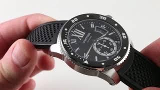 Cartier Calibre de Cartier Diver W7100056 Luxury Watch Review