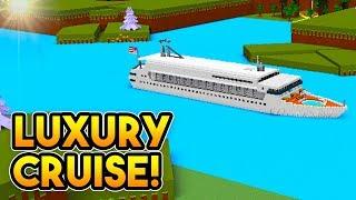 LUXURY CRUISE SHIP!! | Build A Boat For Treasure ROBLOX