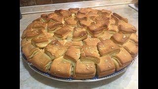 Kvadratura kruga pogača / Luxury puff pastry bread
