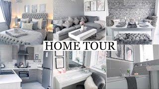 FULL HOUSE TOUR | LUXE ON A BUDGET | GREY, WHITE + BLUSH PINK INTERIOR | Gemma Louise Miles