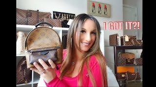 LOUIS VUITTON PALM SPRINGS MINI UNBOXING REVIEW ????❤️