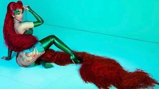 Cardi B Bares It All in Revealing Poison Ivy Halloween Costume — Along with a Nearly 7-Foot-Long Wig