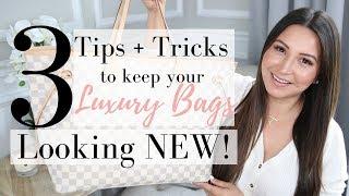 HOW TO KEEP YOUR LUXURY BAGS LOOKING NEW + What I Use to Organize My Handbags | LuxMommy