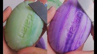 Soap Cutting ASMR Compilation / Amazing Relaxing Soap Cutting Carving #59