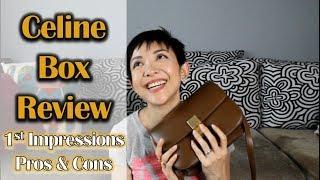 Celine Box Review | Pros & Cons | 1st Impressions | Luxury Review | Kat L