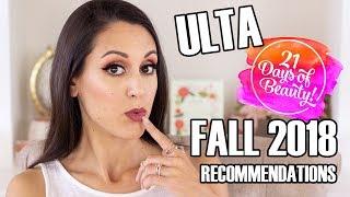 Ulta 21 Days of Beauty Recommendations | Fall 2018