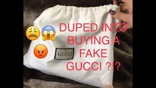 DUPED INTO BUYING A FAKE GUCCI ?!? UNBOXING FAIL? FAKE OR REAL?!?