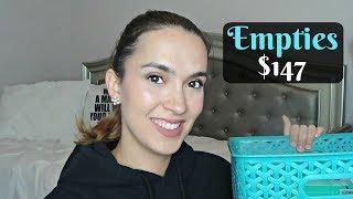 September Empties | $147 Products I’ve Used Up