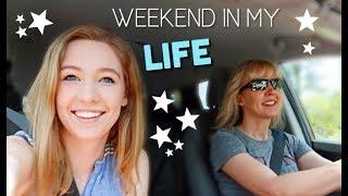 Weekend in My Life: Unexpected Visitor, A cappella, Sorority Event!!