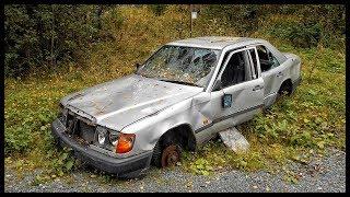 Abandoned Mercedes Benz around the world. Abandoned luxury cars.