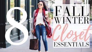 8 CLOSET ESSENTIALS FOR FALL + WINTER | LuxMommy
