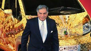 Ratan Tata Car Collection - Gold Car - Landrover & Jaguar Company Owner