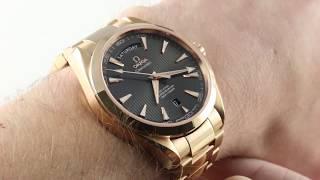Omega Seamaster Aqua Terra 150m Day-Date 231.50.42.22.06.001 Luxury Watch Review