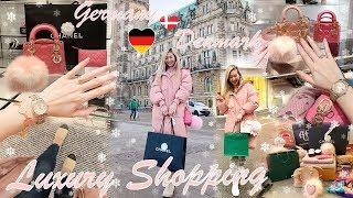 VLOG - LUXURY SHOPPING IN EUROPE ???????????????? CHANEL, HERMES, LOUIS VUITTON & ROLEX ???????? PAC