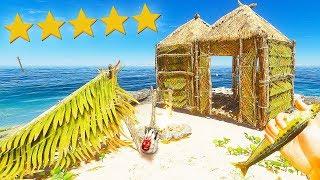 Instead surviving I build a 5 star luxury hotel in Stranded Deep!