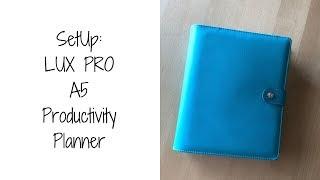 Setup: A5 LUX PRO Productivity Ring Planner