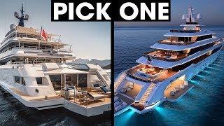 Which luxury superyacht matches your style and personality? Getting to know yourself quiz