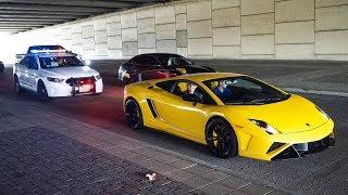COPS HARASS SUPERCAR OWNERS AT A CAR MEET! - Houston Cars and Coffee March 2019