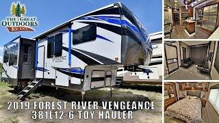 New 2019 VENGEANCE 381L12-6 Luxury Toy Hauler Fifth Wheel RV Greeley Colorado Dealer