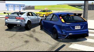 Luxury Car Crashes Compilation #25 - BeamNG Drive