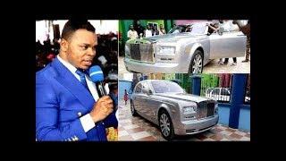 Bishop Obinim Surprises His Church Workers As He Dash 14 Luxury Cars (WATCH VIDEO)