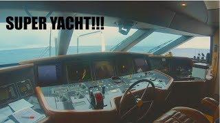 Night Tour On A Luxury Super Yacht (Captain's Vlog 69)