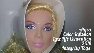 Alysa Color Infusion - Luxe Life Convention, Integrity Toys  (2018) [Unbox e Review]