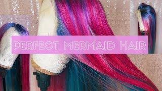 Mermaid Inspired Wig | Colour series | Lux Beauty Essentials