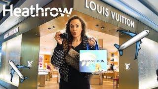 COME LUXURY SHOPPING WITH ME AT HEATHROW | LOUIS VUITTON, GUCCI, FENDI