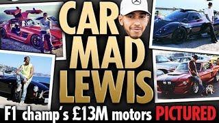 Lewis Hamilton’s Outrageous "£13 MILLION" Fleet Of Luxury Cars PICTURES 2018
