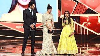 Iqra Aziz Wins The Most Stylish Actor Television Female Award at HUM Style Awards 2018