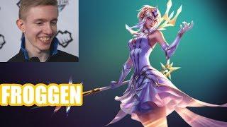 Froggen | LUX vs YASUO | LUX Mid | Challenger Gameplay | Patch 8.13