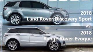 2018 Land Rover Discovery Sport vs Range Rover Evoque (technical comparison)