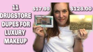 11 DRUGSTORE DUPES FOR LUXURY MAKEUP | STOP OVERPAYING FOR COSMETICS!