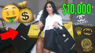 SPENDING $10K IN 10 MINUTES! LUXURY SHOPPING HAUL