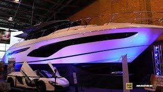 2019 Princess V60 Luxury Yacht - Walkaround - 2019 Toronto Boat Show