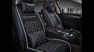 Car Seat Cover Black  leather | Luxury Cars Interior Design