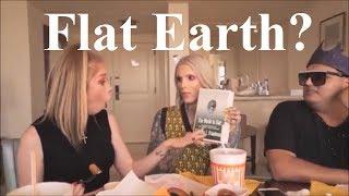 Flat Earth mukbang with Grav3yardgirl, Jeffree Star & Rich Lux ✅