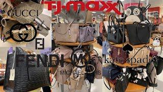 TJ Maxx Luxury Handbags Designer Purse Gucci Givenchy Michael Kors Kate Spade | Shop With Me 2019