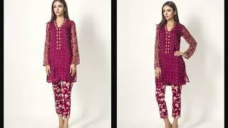 MINA HASAN STYLISH LUXURY PRET COLLECTION FOR WOMEN || DESIGNER WOMEN COLLECTION 2019