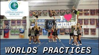Last practice before WORLDS || TEAMMATE PASSED OUT ||Cheerleading Worlds 2019