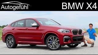 BMW X4 FULL REVIEW Documentary all-new 2019 G02 M40d vs xDrive30i comparison - Autogefühl