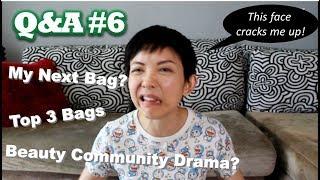 Top 3 Luxury Bags, Beauty Community Drama? | Q&A #6 | Kat L