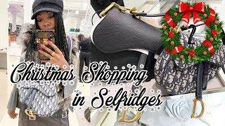 VLOGMAS TWO | Luxury Christmas Shopping in Selfridges | What I'm buying for Christmas!