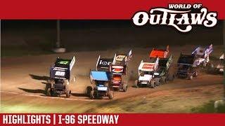 World of Outlaws Craftsman Sprint Cars I-96 Speedway June 1, 2018 | HIGHLIGHTS