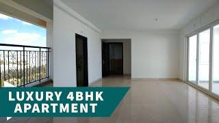 Luxury 4 BHK Apartment near Nagavara Lake, Apartment in Bangalore Apartment Tour!